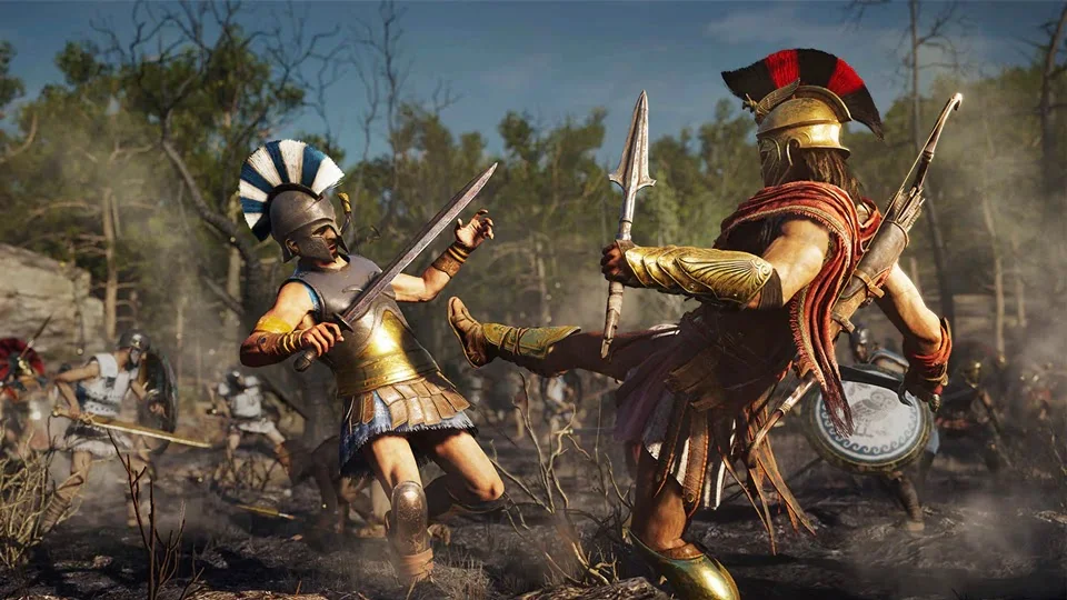 Безбашенная боевка, очень хорошая лошадь и This Is Sparta: подробности Assassinʼs Creed Odyssey - фото 1