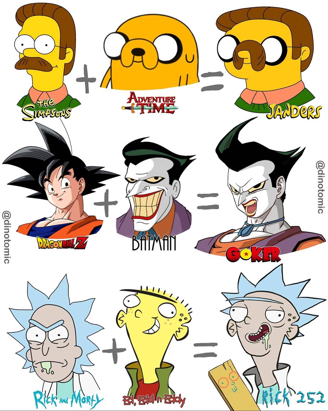 Бэтмен + Аанг, Шрек + Попай, Йода + Марио: художник объединяет различных персонажей на крутых артах - фото 2