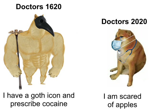 Доге и Чимс стали героями мемов о прошлом и настоящем. Похоже, предки превосходили нас во всем - фото 3