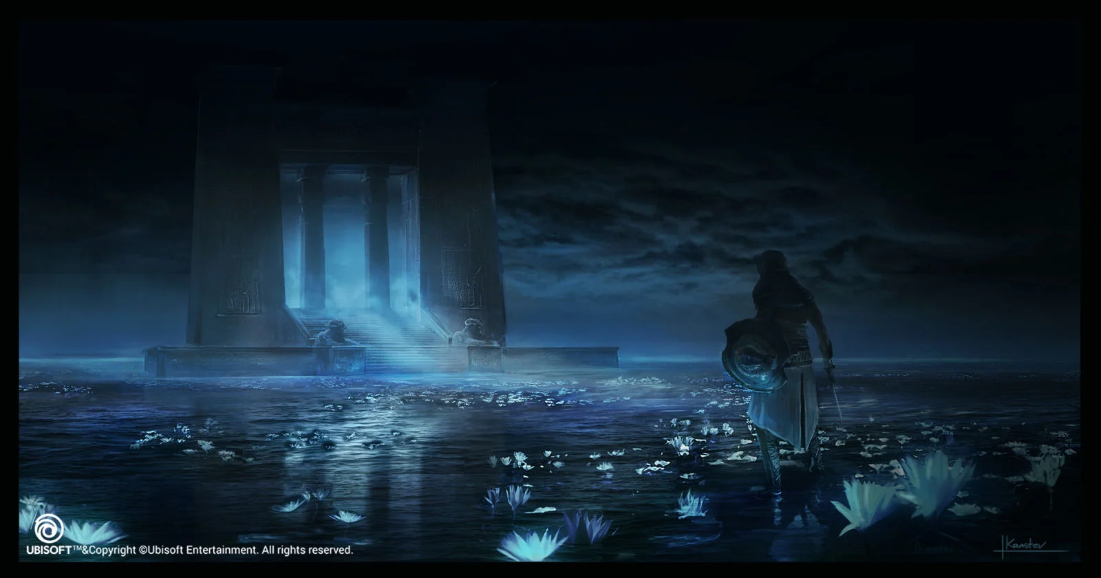 Потрясающие виды Древнего Египта (и не только) на концепт-артах Assassinʼs Creed: Origins - фото 52