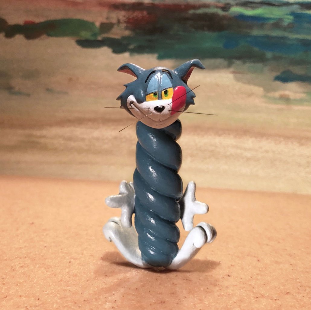 Японский художник воссоздает сцены из «Тома и Джерри» в забавных скульптурах - изображение 1 Японский художник воссоздает сцены из «Тома и Джерри» в забавных скульптурах - фото 1