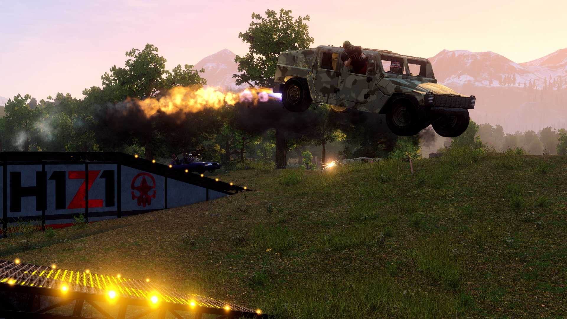 Надоели battle royale? Попробуйте новый «автомобильный» battle royale в H1Z1 - фото 1
