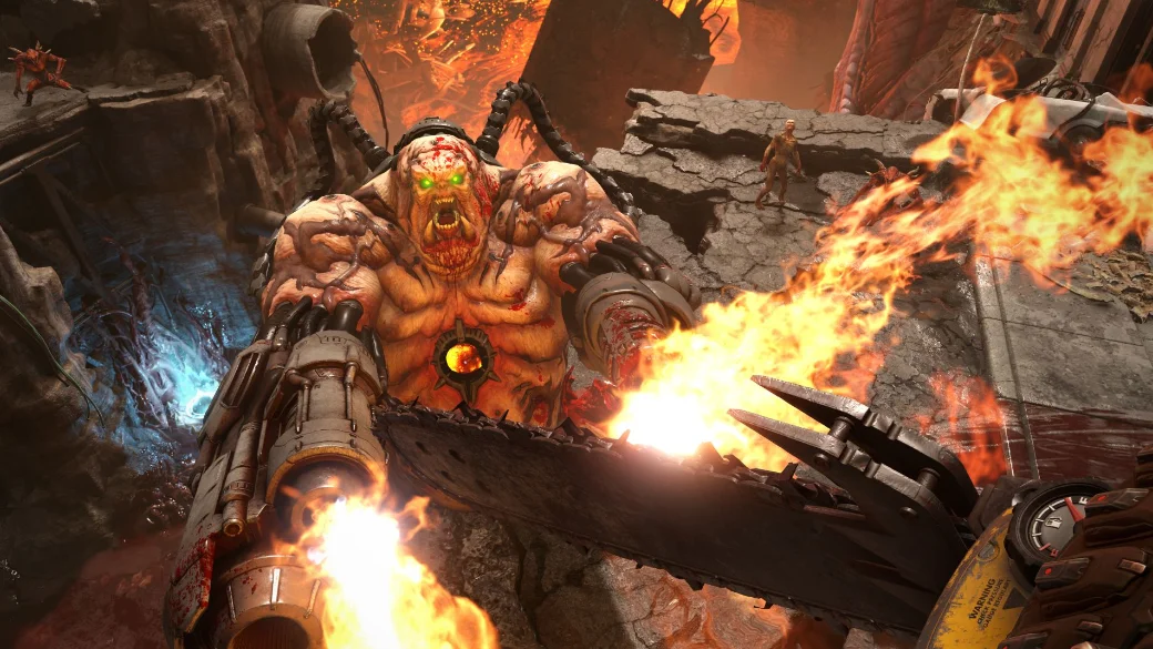Трейлер Doom Eternal с E3 2019 воссоздали в стилистике оригинальной игры - фото 1