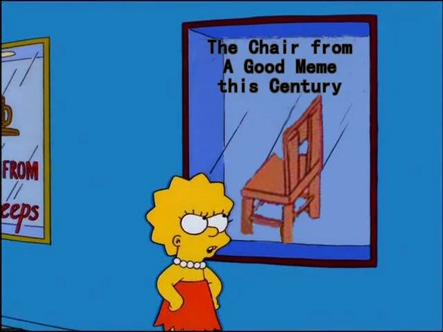 Барт Симпсон ударил Гомера стулом по голове. И даже это стало мемом! - фото 1