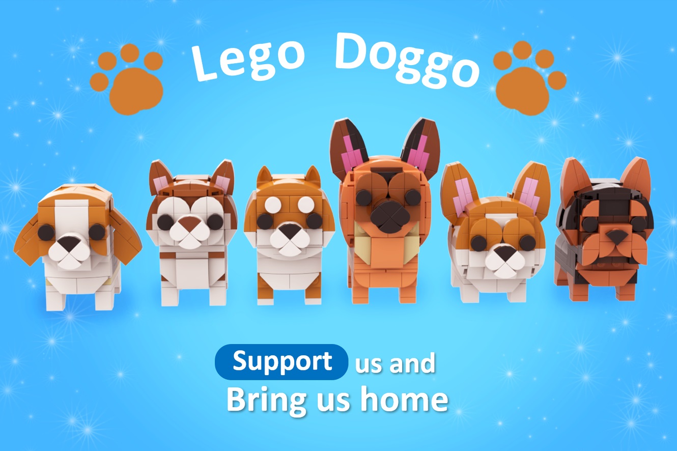 28\. LEGO Doggo