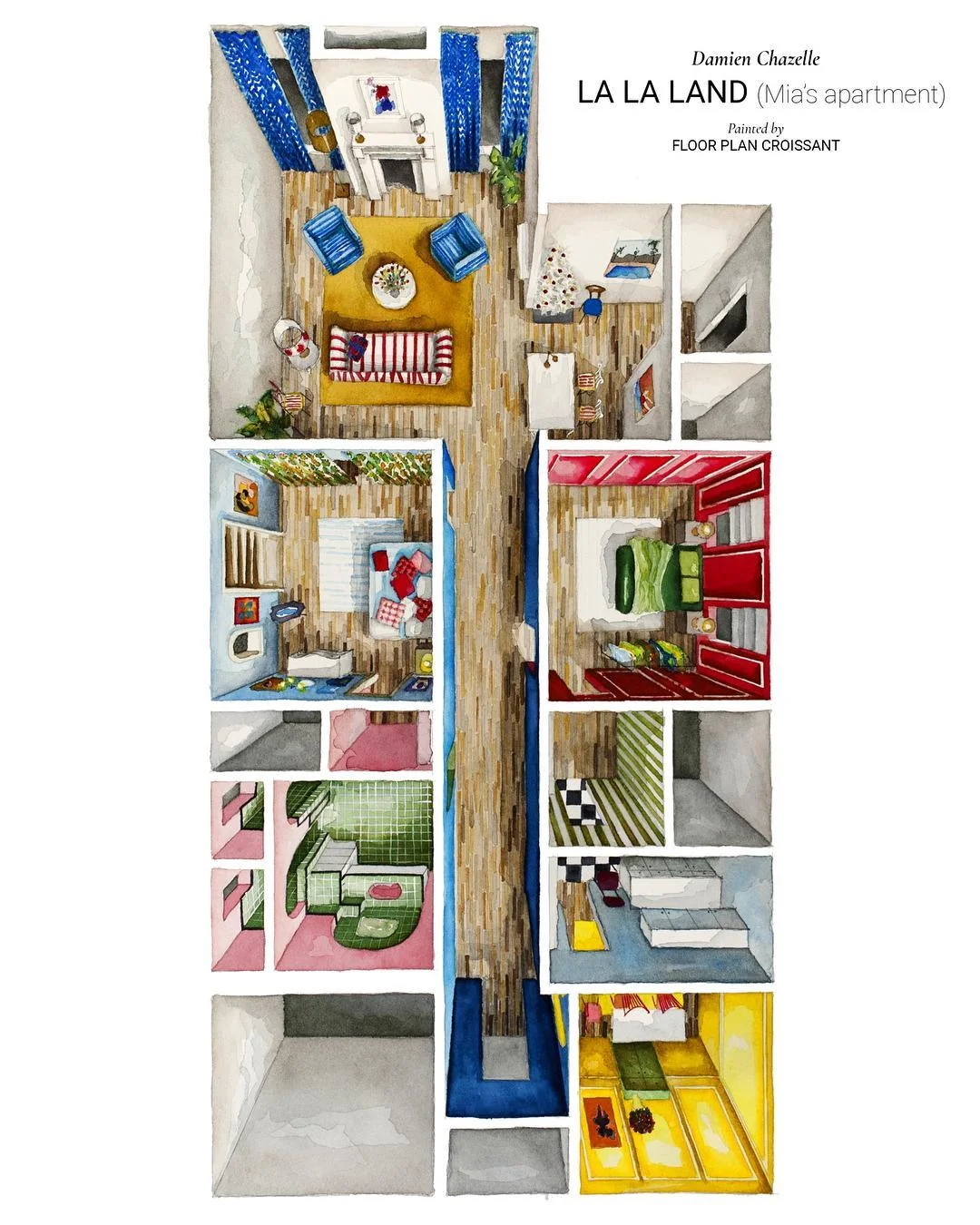 Instagram дня: как выглядит планировка домов из фильмов и сериалов - фото 5