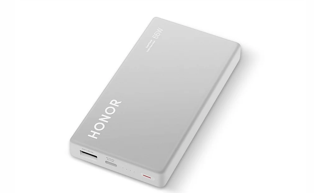 Honor представила портативную батарею Super Fast Power Bank с быстрой зарядкой 66 Вт - фото 1
