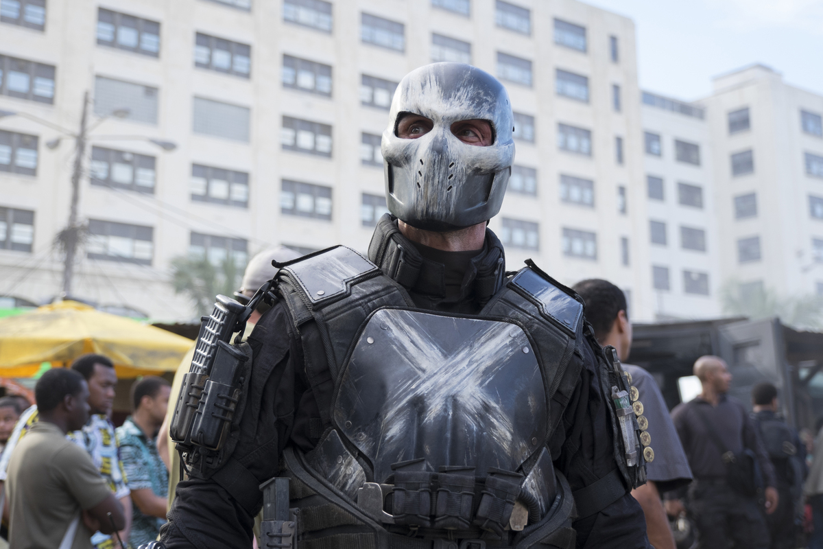 Грилло в роли Кроссбоунса — злодея кинематографической вселенной Marvel