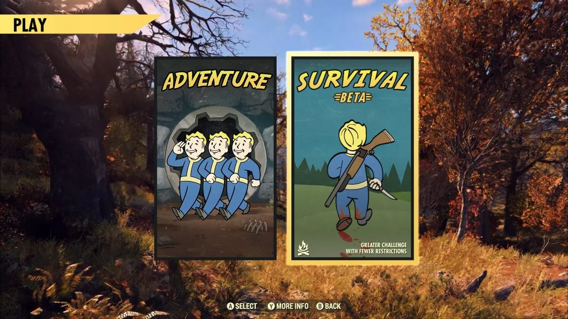 В Fallout 76 появилась бета режима «Выживание» с неограниченным PvP и 20% бонусом к опыту - фото 1