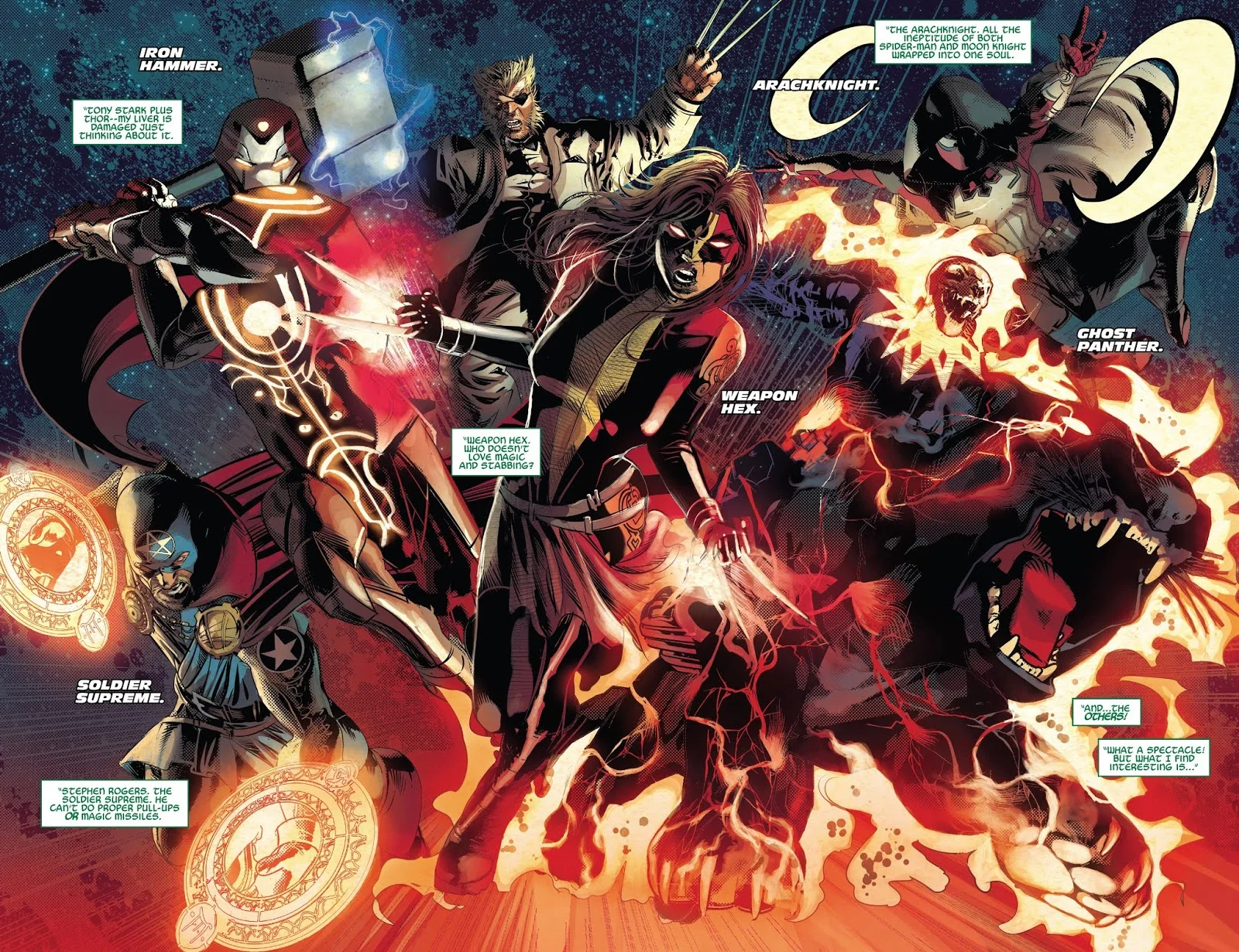 Супергерои и суперзлодеи-гибриды в Infinity Wars: от Лунного Человека-паука до Железного бога грома - фото 3