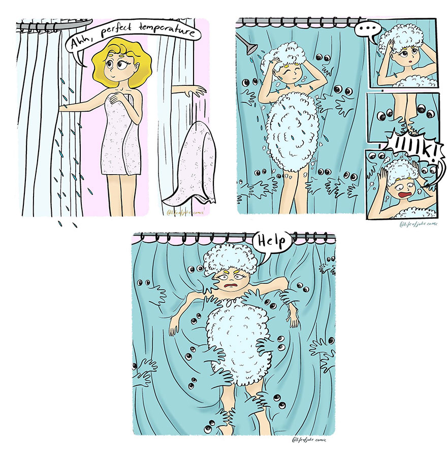 Художница создает забавные комиксы о ежедневной жизни - фото 6