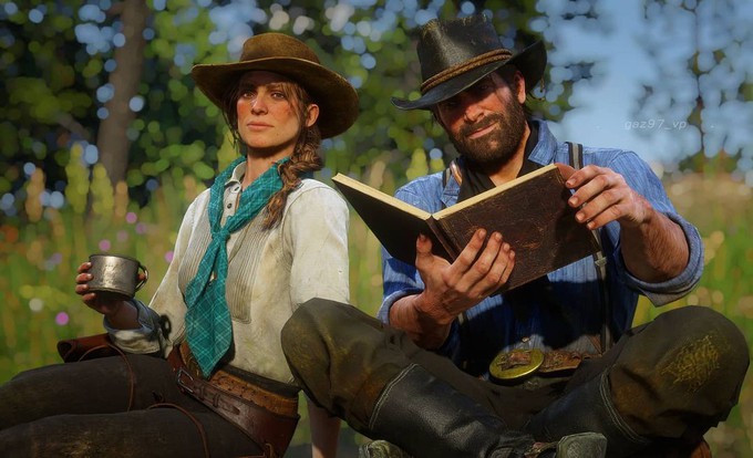 Галерея дня: персонажи Red Dead Redemption 2 улыбаются благодаря нейросетям и приложению FaceApp - фото 11