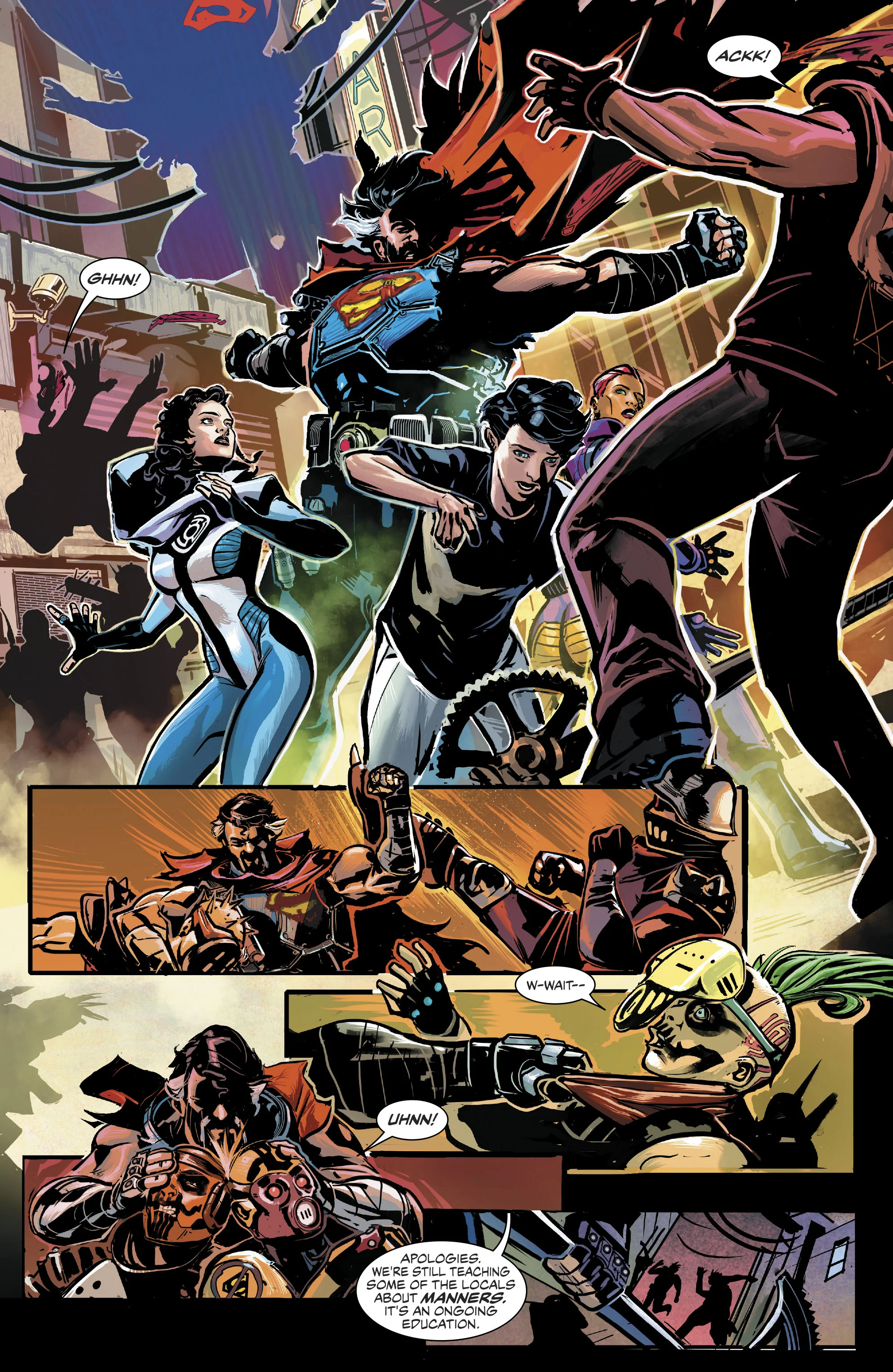 В комиксе Nightwing: The New Order представили потерявшего силы Супермена - фото 1
