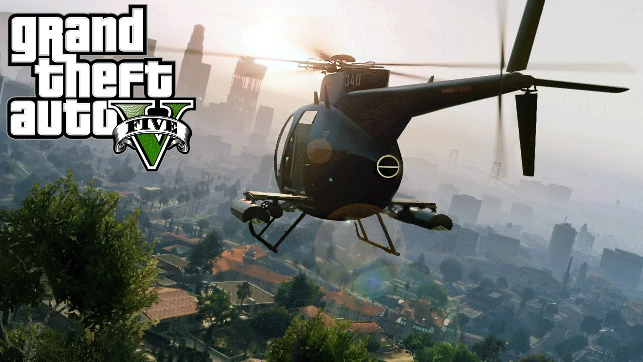 Гифка дня: рестлинг на вертолетах в Grand Theft Auto 5 - фото 1