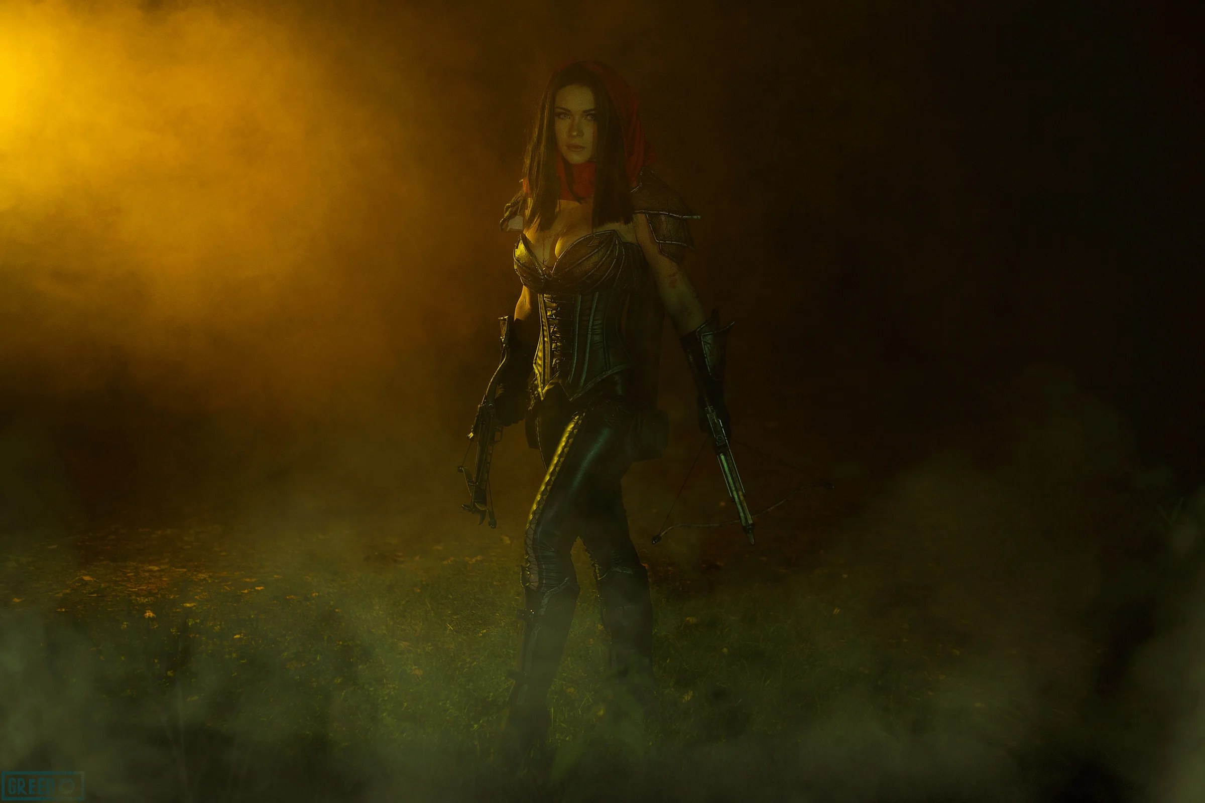 Горячий косплей Охотницы на демонов из Diablo III - фото 4