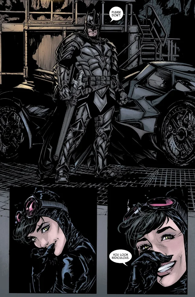 В новом номере «Бэтмена» Темный рыцарь надел настоящие доспехи, чтобы сразиться с демонами - фото 1