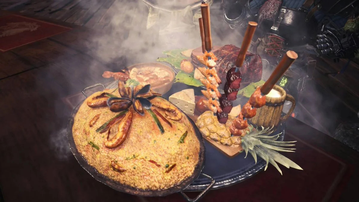 Аж слюнки потекли! Еда из Monster Hunter World, воссозданная в жизни, выглядит слишком аппетитно - фото 1
