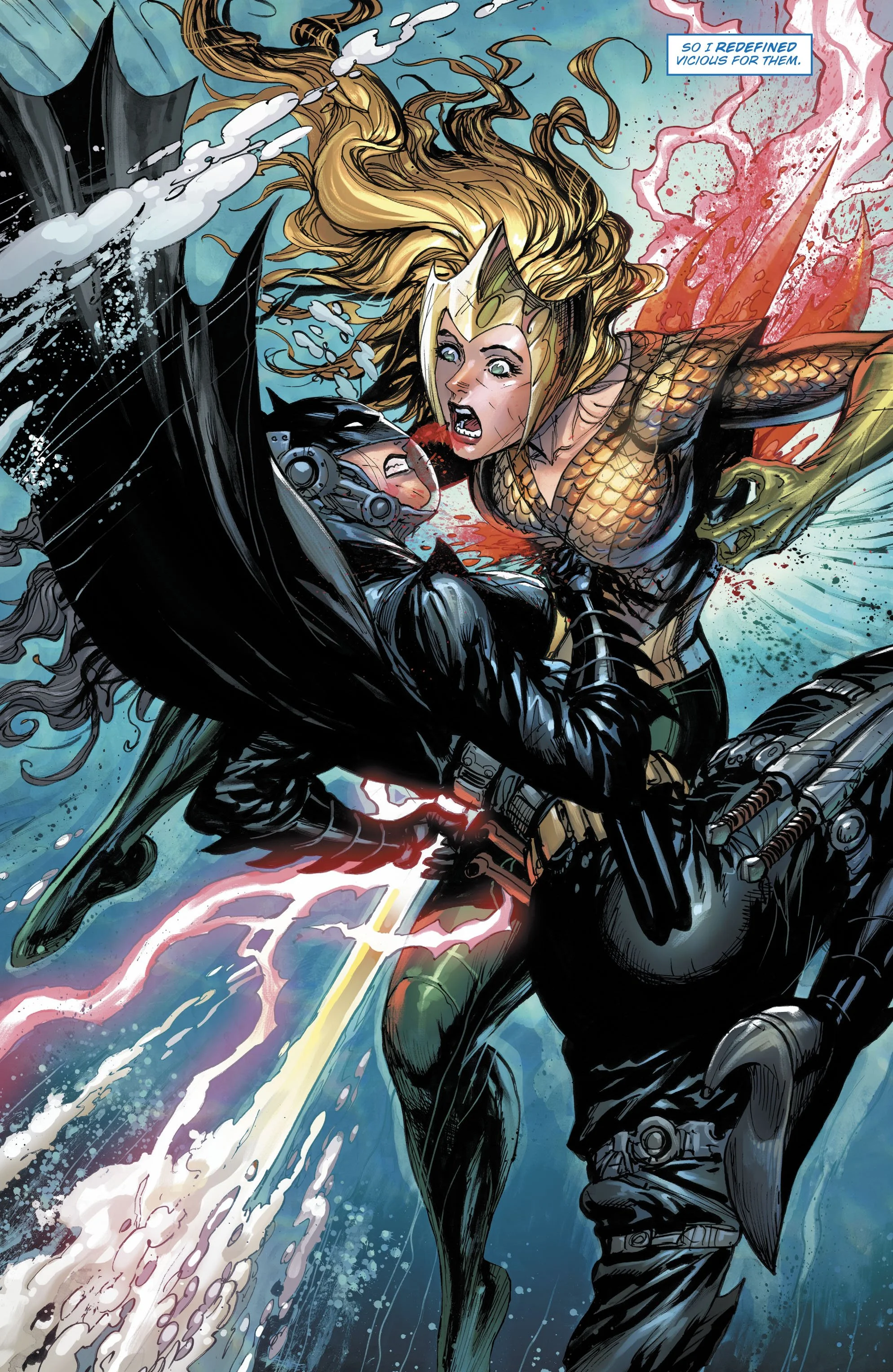 Как появился злой Бэтмен-Аквамен из Dark Nights: Metal и почему это женщина? - фото 1