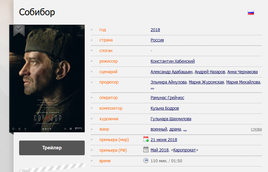 Мединский пропал из списка сценаристов «Собибора», подвинувшего «Войну Бесконечности» - фото 1