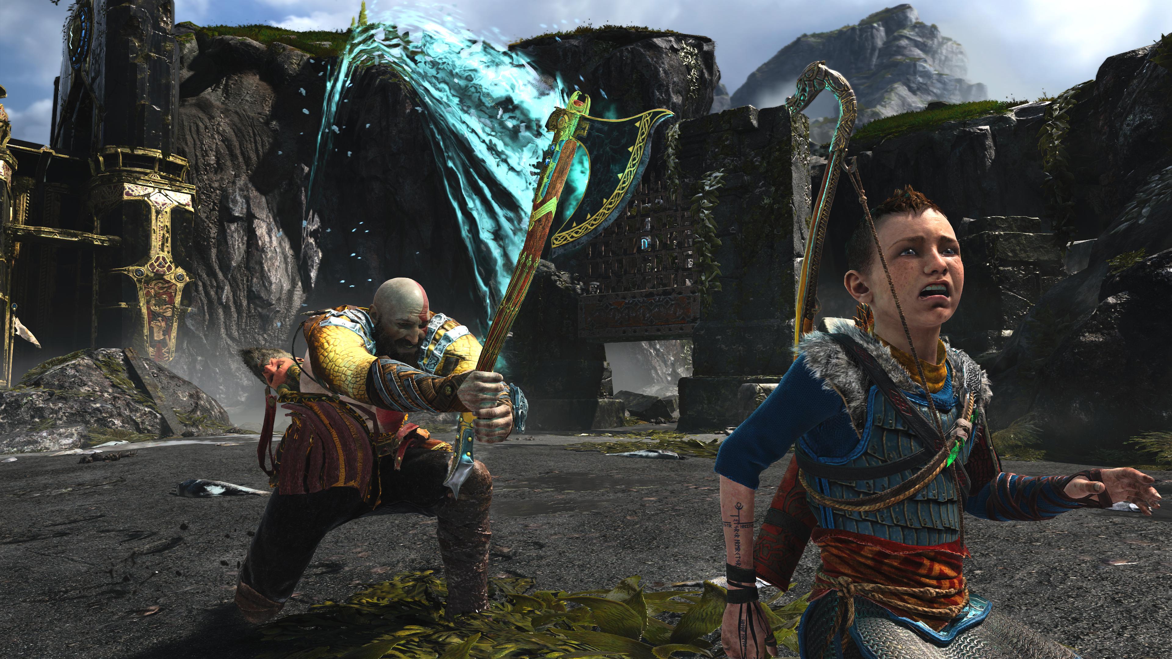 Лучшие (и просто смешные) скриншоты God of War при помощи нового фоторежима - фото 2