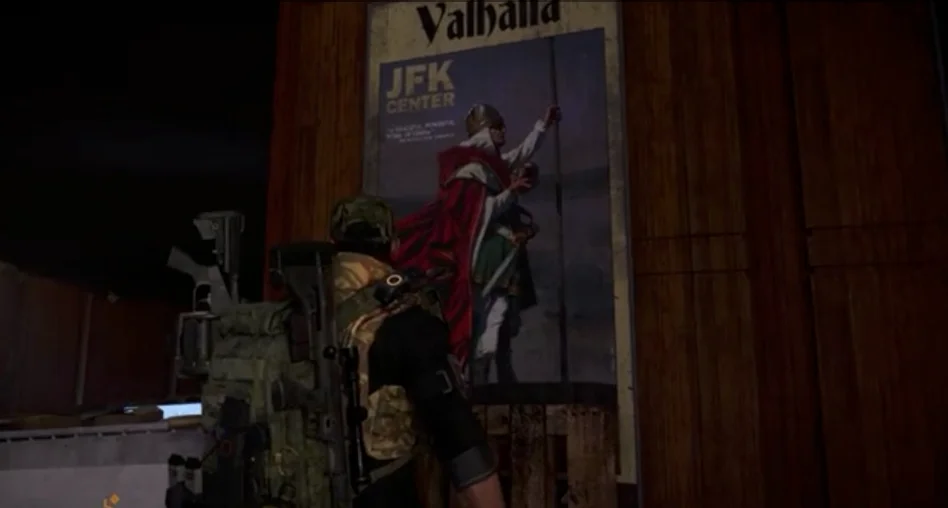 Плакат Assassinʼs Creed Valhalla появился в The Division 2 совершенно случайно - фото 1