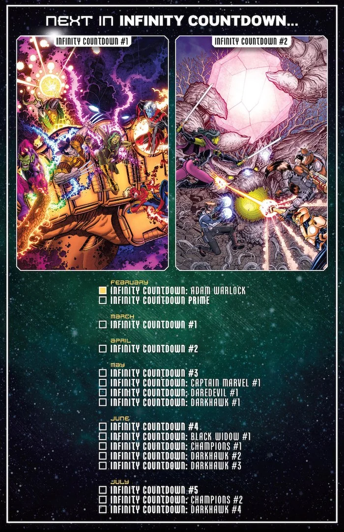 Бесконечности много не бывает: Marvel анонсировала дополнительные серии к Infinity Countdown - фото 4