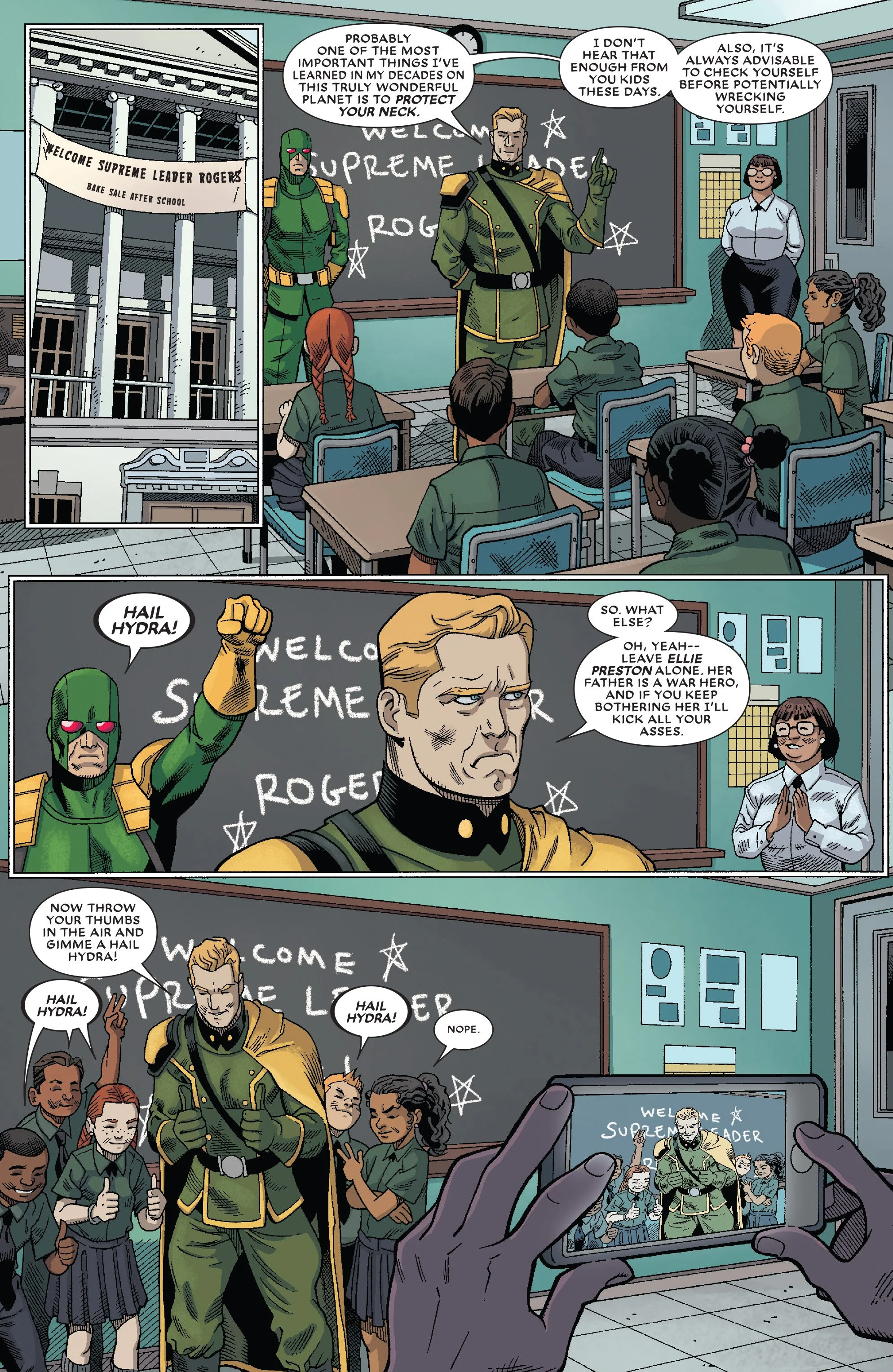 Комикс про Дэдпула подтверждает — теперь у Marvel два Капитана Америка - фото 1