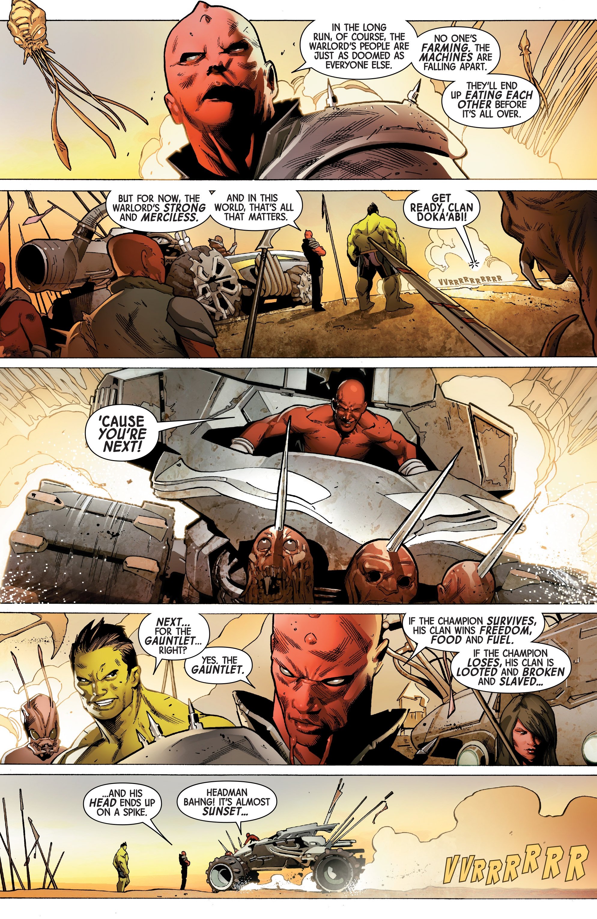 Новая «Планета Халка» — это «Безумный Макс» с зеленым гигантом в главной роли - фото 2