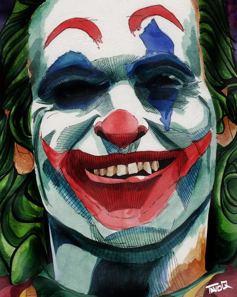 Лучшие арты с Хоакином Фениксом в образе Джокера - фото 10