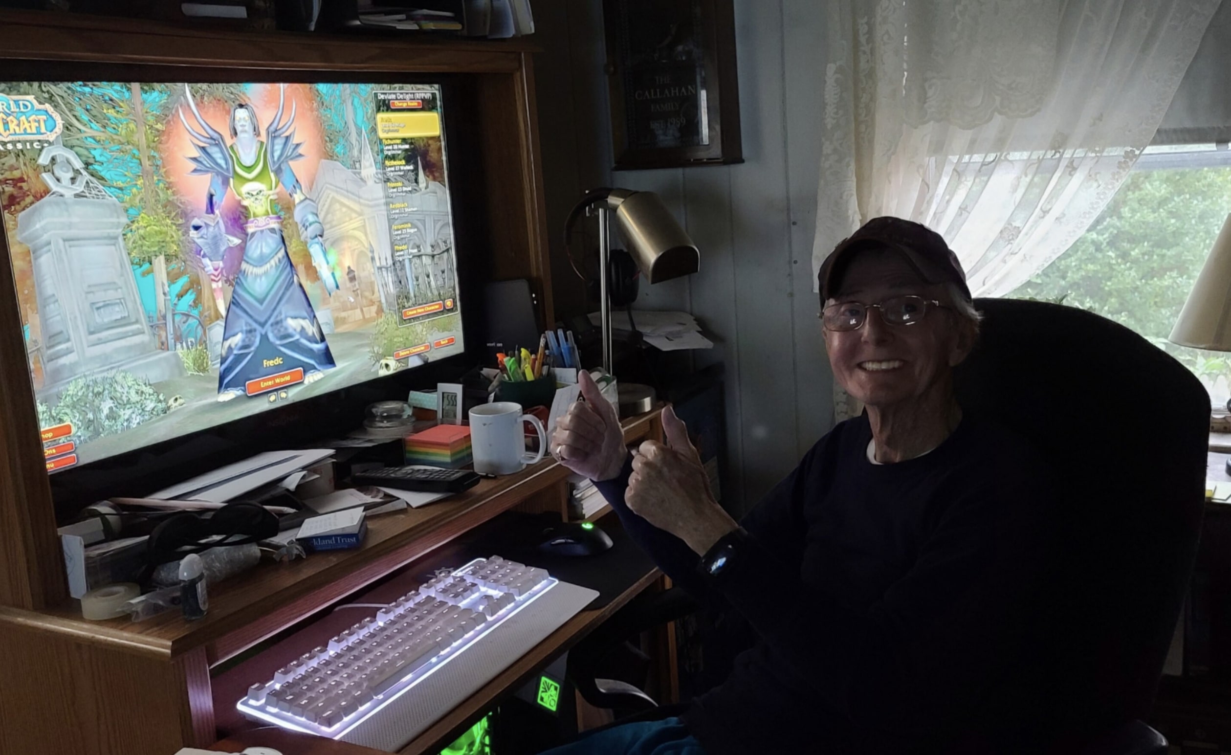 73-летний геймер почти «прошел» World of Warcraft: Classic - фото 1