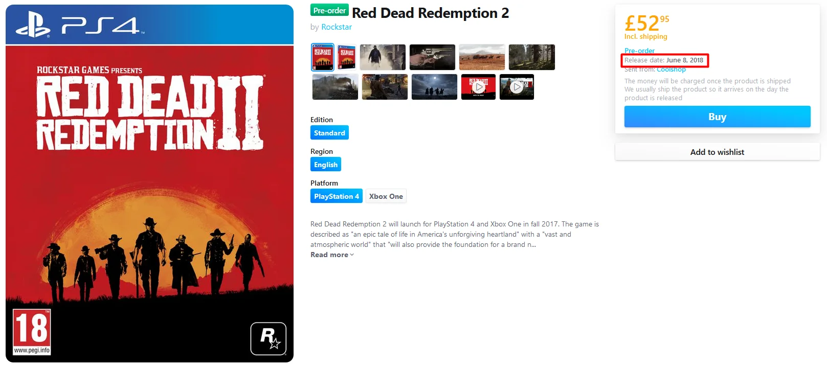 Датский ритейлер слил дату релиза Red Dead Redemption 2?! - фото 2