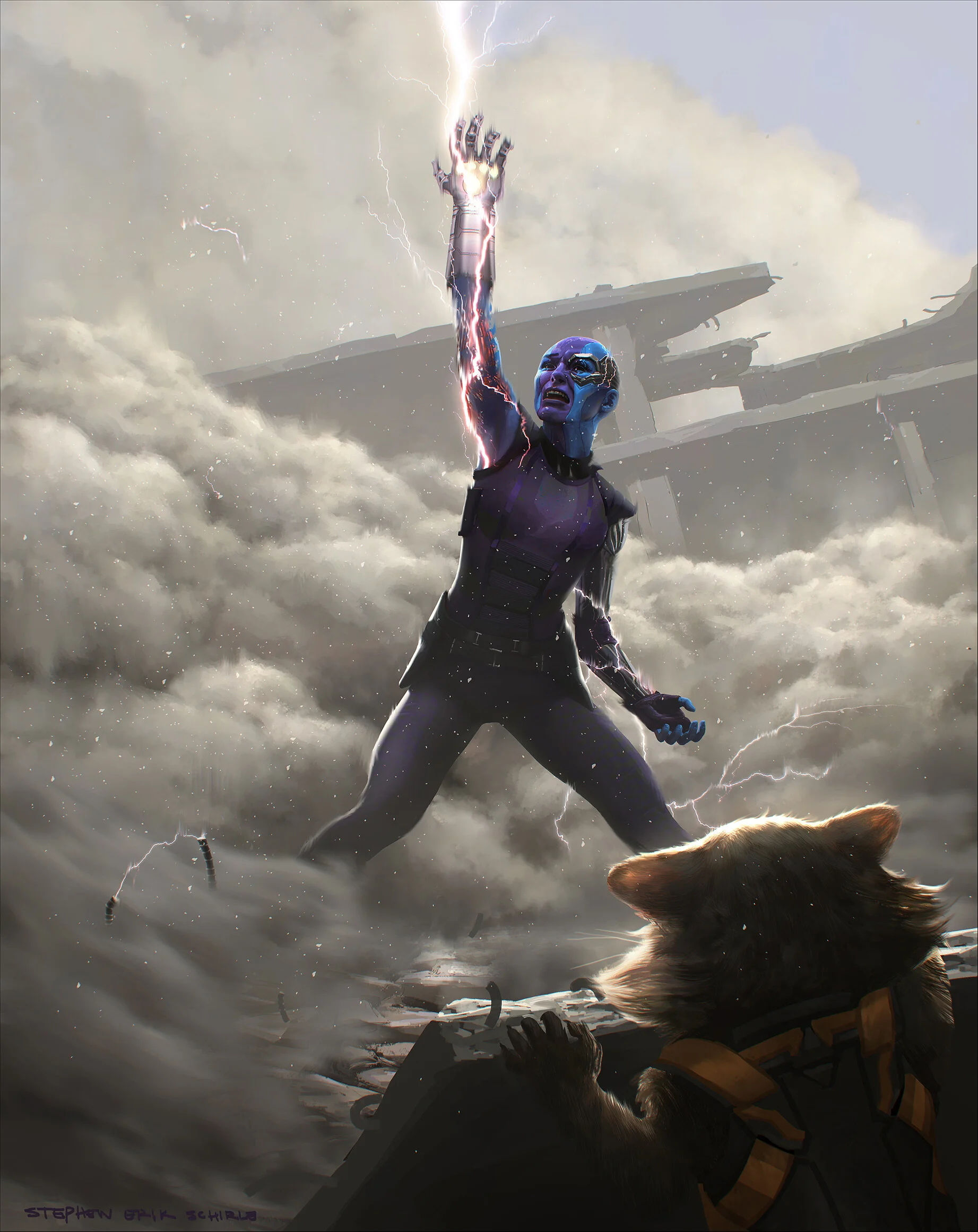 Смерть Ника Фьюри и полуголый Танос: новые концепты последних «Мстителей» - фото 5