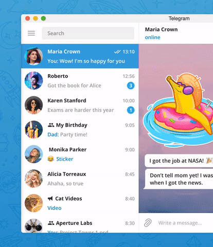 Большое обновление Telegram: видеозвонки, «живые» аватары, настройки уведомлений и многое другое - фото 3