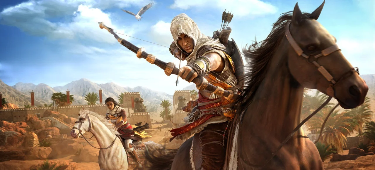 Гифка дня: «раз-раз-раз, это хард басс» в Assassinʼs Creed: Origins - фото 1