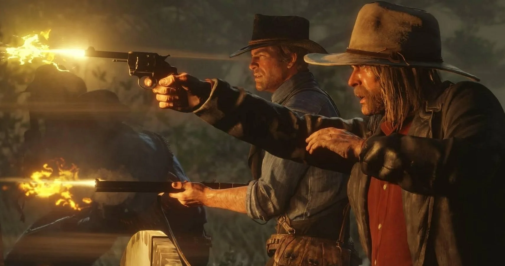 Гифка дня: молниеносная реакция на опасность в Red Dead Redemption 2 - фото 1