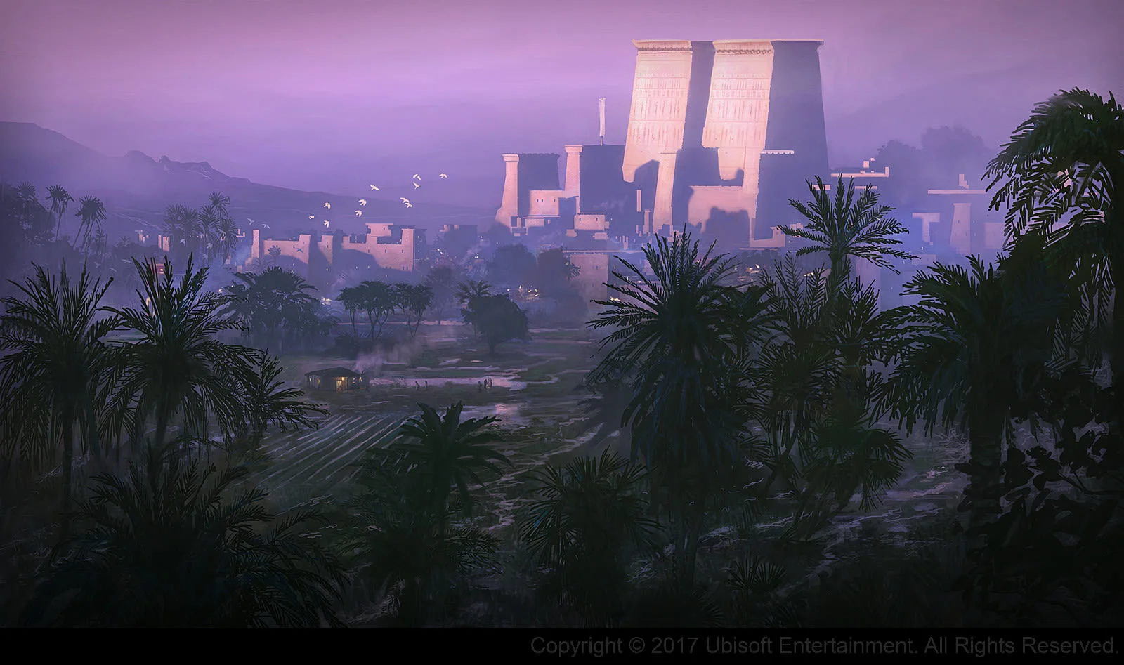 Потрясающие виды Древнего Египта (и не только) на концепт-артах Assassinʼs Creed: Origins - фото 41