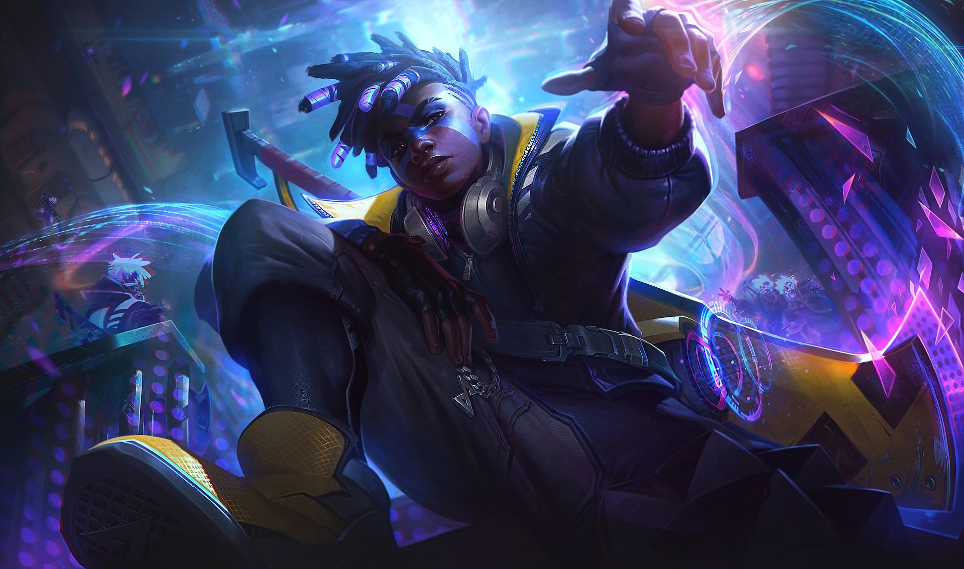 Скин True Damage Ekko