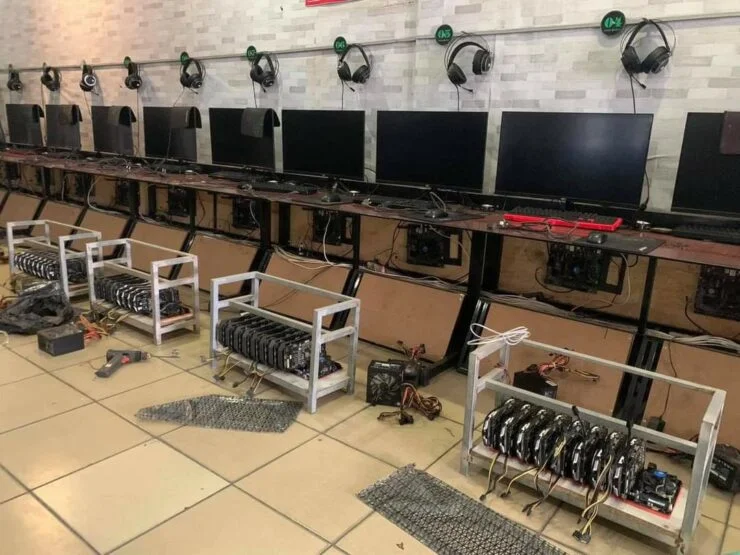 Во Вьетнаме компьютерный клуб превратили в майнинг-ферму