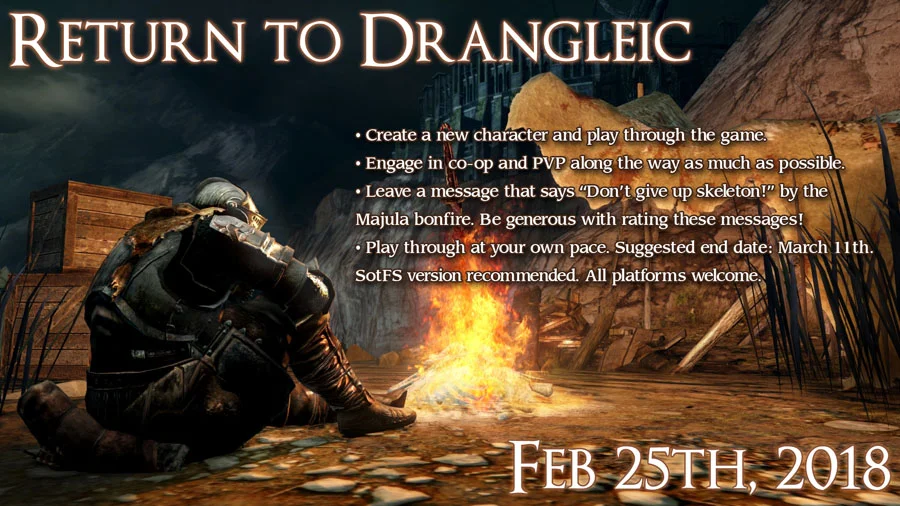 В Dark Souls 2 началось ежегодное мероприятие по возвращению ветеранов в игру. Присоединяйтесь! - фото 1