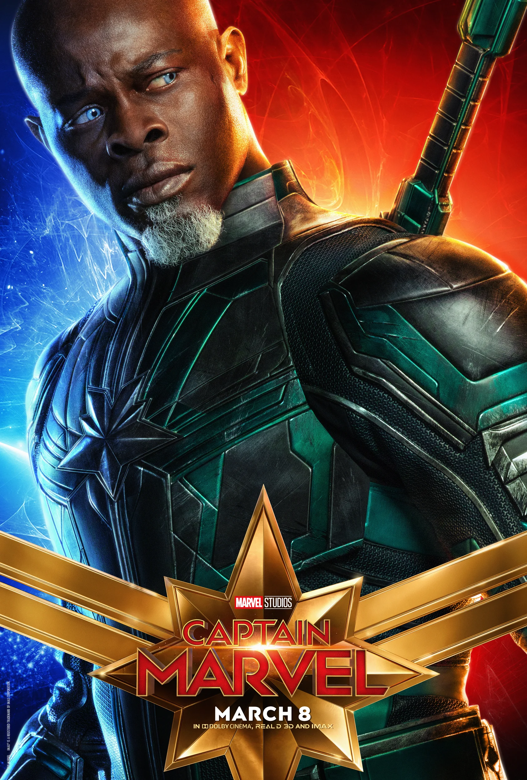 На новых постерах фильма «Капитан Марвел» представили основных персонажей во всей красе - фото 9