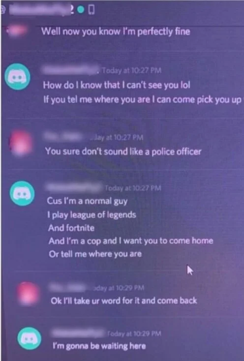 Полицейский отыскал пропавшего подростка при помощи Discord. Теперь все называют его Gamer Cop - фото 2