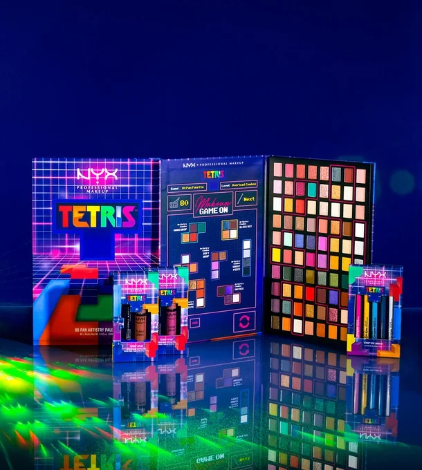 ​Tetris и NYX создали тематическую коллекцию косметики - фото 1