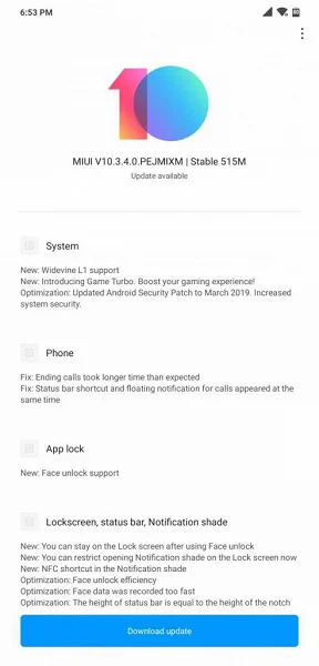 Xiaomi Pocophone F1 обновился: режим Game Turbo, запись 4К-видео и много новых фишек - фото 2