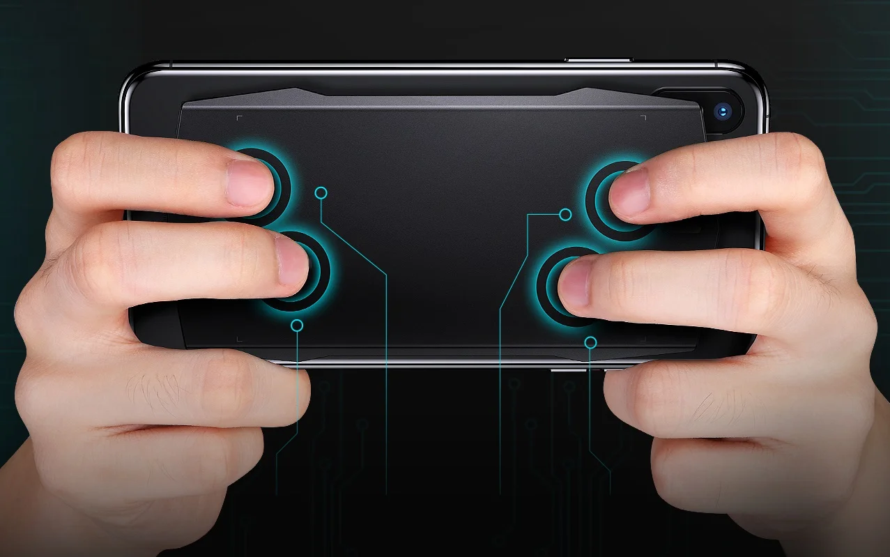 Геймпад Muja Smart Touchpad крепится к задней крышке смартфона и оснащен сенсорными клавишами - фото 2