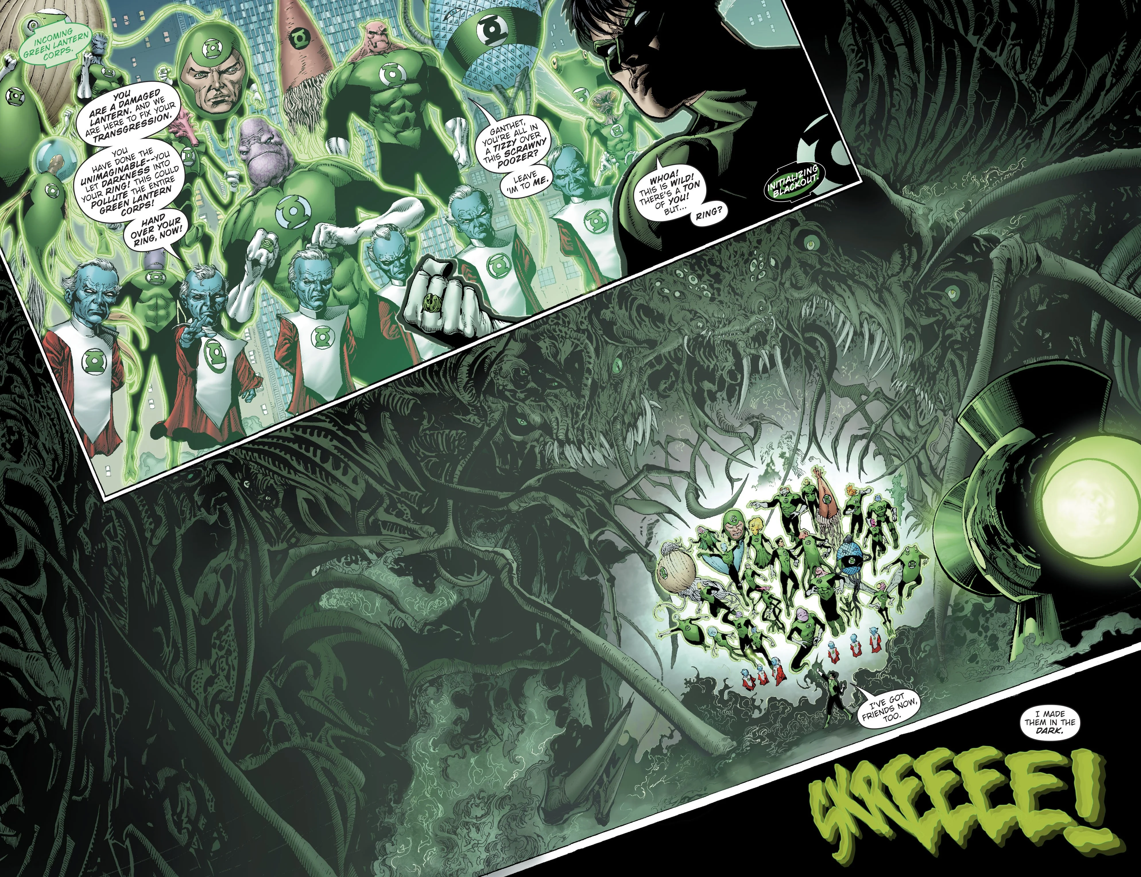 Как появился злой Бэтмен-Зеленый фонарь из Dark Nights: Metal? - фото 2