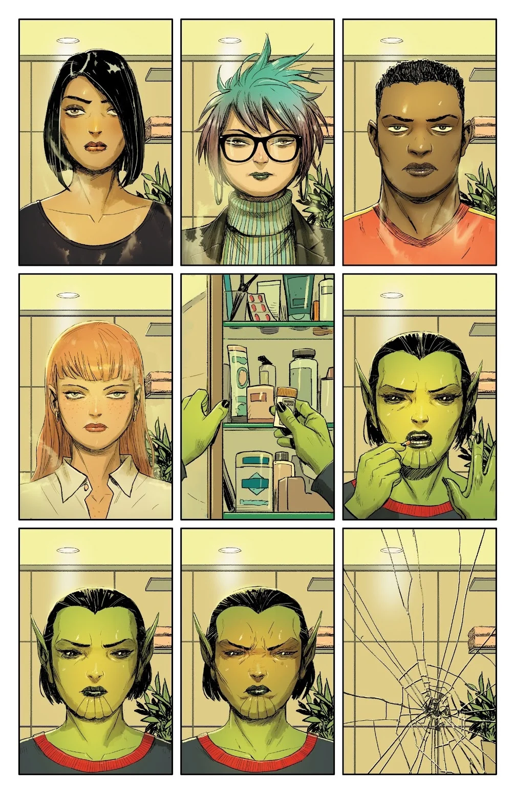 Зачем читать Meet the Skrulls? История о семье пришельцев-шпионов, скрывающихся на Земле - фото 4