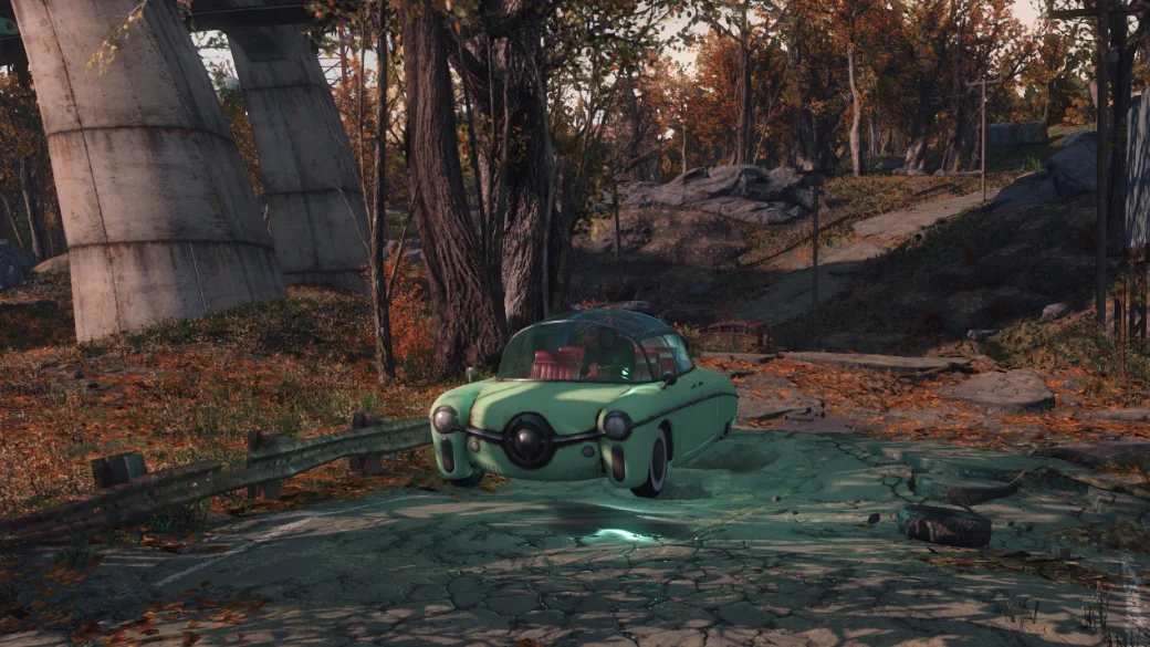 Фанат добавил в Fallout 4 несколько ретро-автомобилей. На них можно даже прокатиться! - фото 2