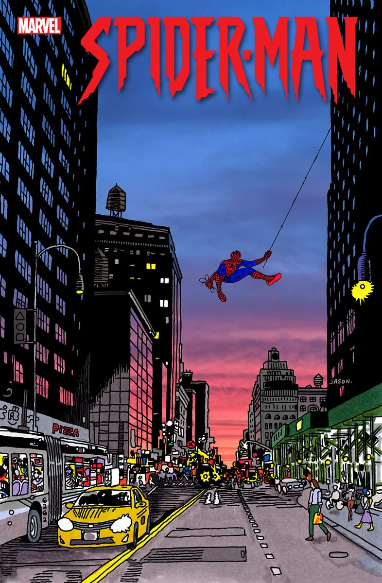 На обложках «Человека-паука» от Джей Джей Абрамса монстры, похожие ксеноморфов-киборгов - фото 3
