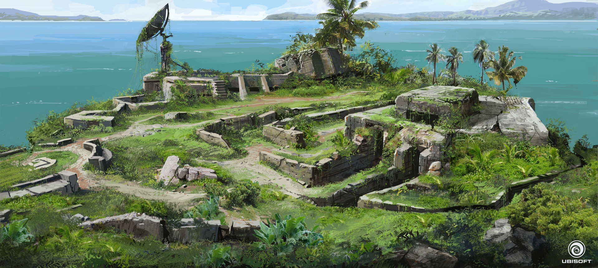 Какой же красивый Рук Айленд! Взгляните на потрясающие арты игр Ubisoft - фото 12