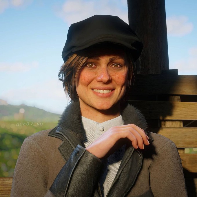 Галерея дня: персонажи Red Dead Redemption 2 улыбаются благодаря нейросетям и приложению FaceApp - фото 4